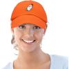 imageDALIX Christmas Ghost Embroidered Baseball Dad CapOrange
