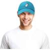 imageDALIX Christmas Ghost Embroidered Baseball Dad CapTeal