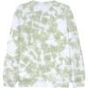 imageDALIX Embroidered Rainbow Long Sleeve Tie Dye Pullover Fleece Crewneck Sweatshirt Sweater MenOlive