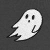imageDALIX Ghost Embroidered Crewneck Long Sleeve Sweatshirt Fleece MenAsphalt