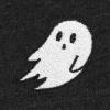 imageDALIX Ghost Embroidered Crewneck Long Sleeve Sweatshirt Fleece MenDark Grey Heather