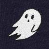 imageDALIX Ghost Embroidered Crewneck Long Sleeve Sweatshirt Fleece MenHeather Navy