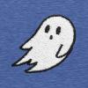 imageDALIX Ghost Embroidered Crewneck Long Sleeve Sweatshirt Fleece MenHeather True Royal