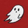 imageDALIX Ghost Embroidered Crewneck Long Sleeve Sweatshirt Fleece MenRed