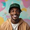 imageDALIX Lil Smile Face CapDark Green