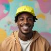 imageDALIX Lil Smile Face CapYellow