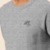 imageDALIX UFO Embroidered Fleece Crewneck Long Sleeve Sweatshirt MensAthletic Heather