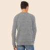 imageDALIX UFO Embroidered Fleece Crewneck Long Sleeve Sweatshirt MensAthletic Heather