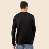 imageDALIX UFO Embroidered Fleece Crewneck Long Sleeve Sweatshirt MensDark Heather