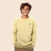 imageDALIX UFO Embroidered Fleece Crewneck Long Sleeve Sweatshirt MensFrench Vanilla