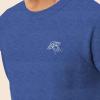 imageDALIX UFO Embroidered Fleece Crewneck Long Sleeve Sweatshirt MensHeather True Royal