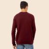 imageDALIX UFO Embroidered Fleece Crewneck Long Sleeve Sweatshirt MensMaroon