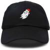 imageDALIX Christmas Ghost Embroidered Baseball Dad CapBlack