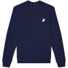 imageDALIX Ghost Embroidered Crewneck Long Sleeve Sweatshirt Fleece MenNavy