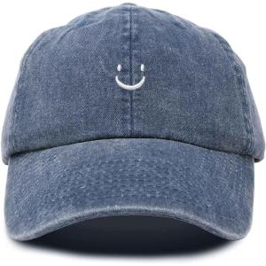imageDALIX Lil Smile Face CapWashed Navy Blue