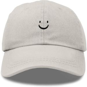 imageDALIX Lil Smile Face CapWashed Stone White