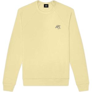 imageDALIX UFO Embroidered Fleece Crewneck Long Sleeve Sweatshirt MensFrench Vanilla