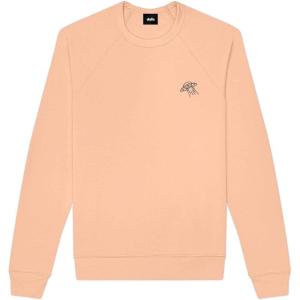 imageDALIX UFO Embroidered Fleece Crewneck Long Sleeve Sweatshirt MensPeach