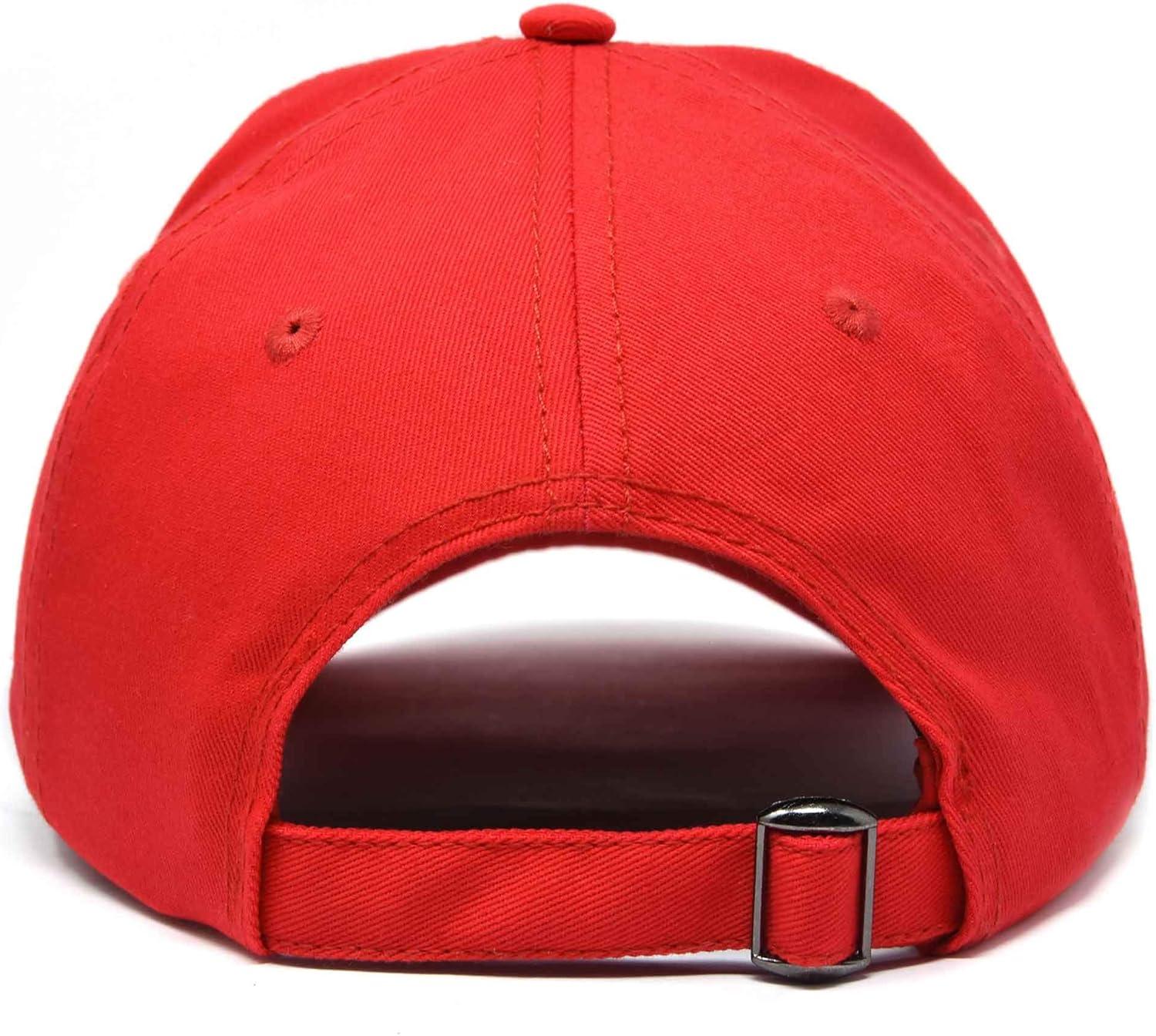imageDALIX Blessed Womens Baseball Cap Soft Cotton Dad HatRed
