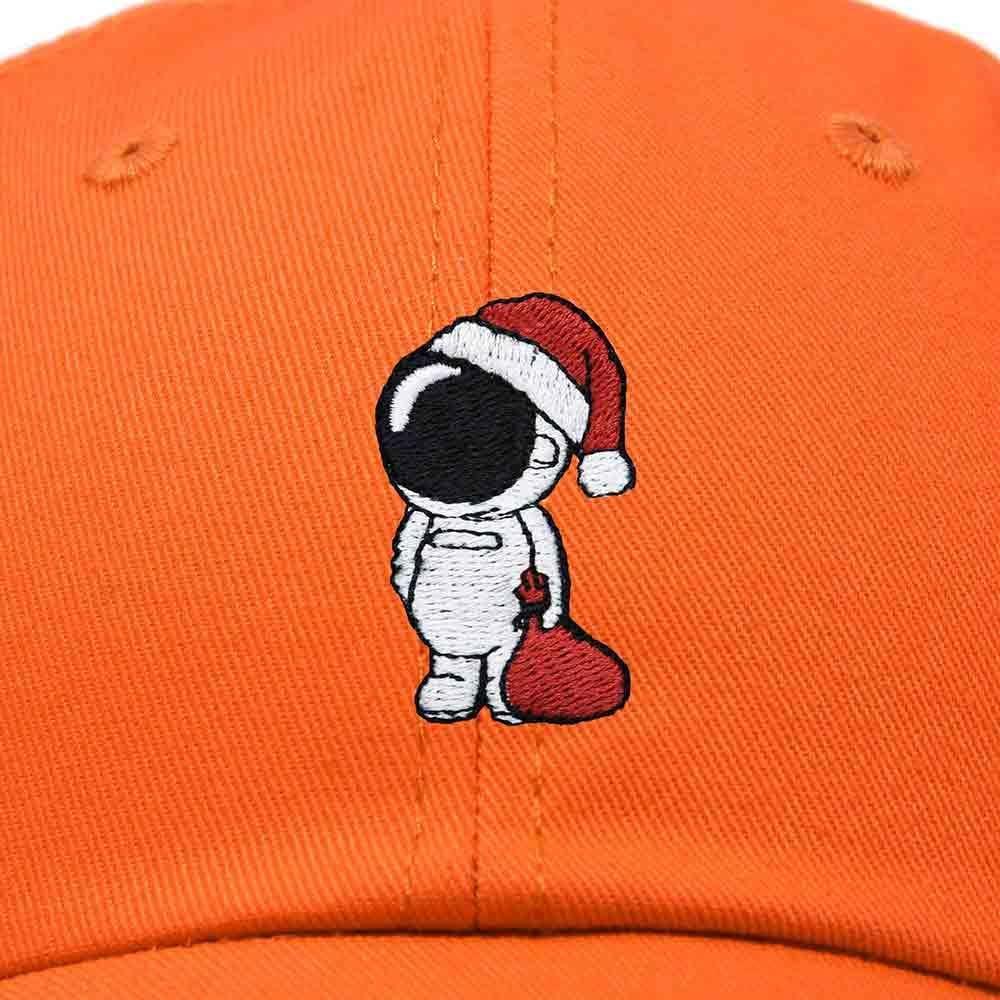 imageDALIX Christmas Astronaut Embroidered Dad Hat Xmas Cotton Baseball Cap WomenOrange