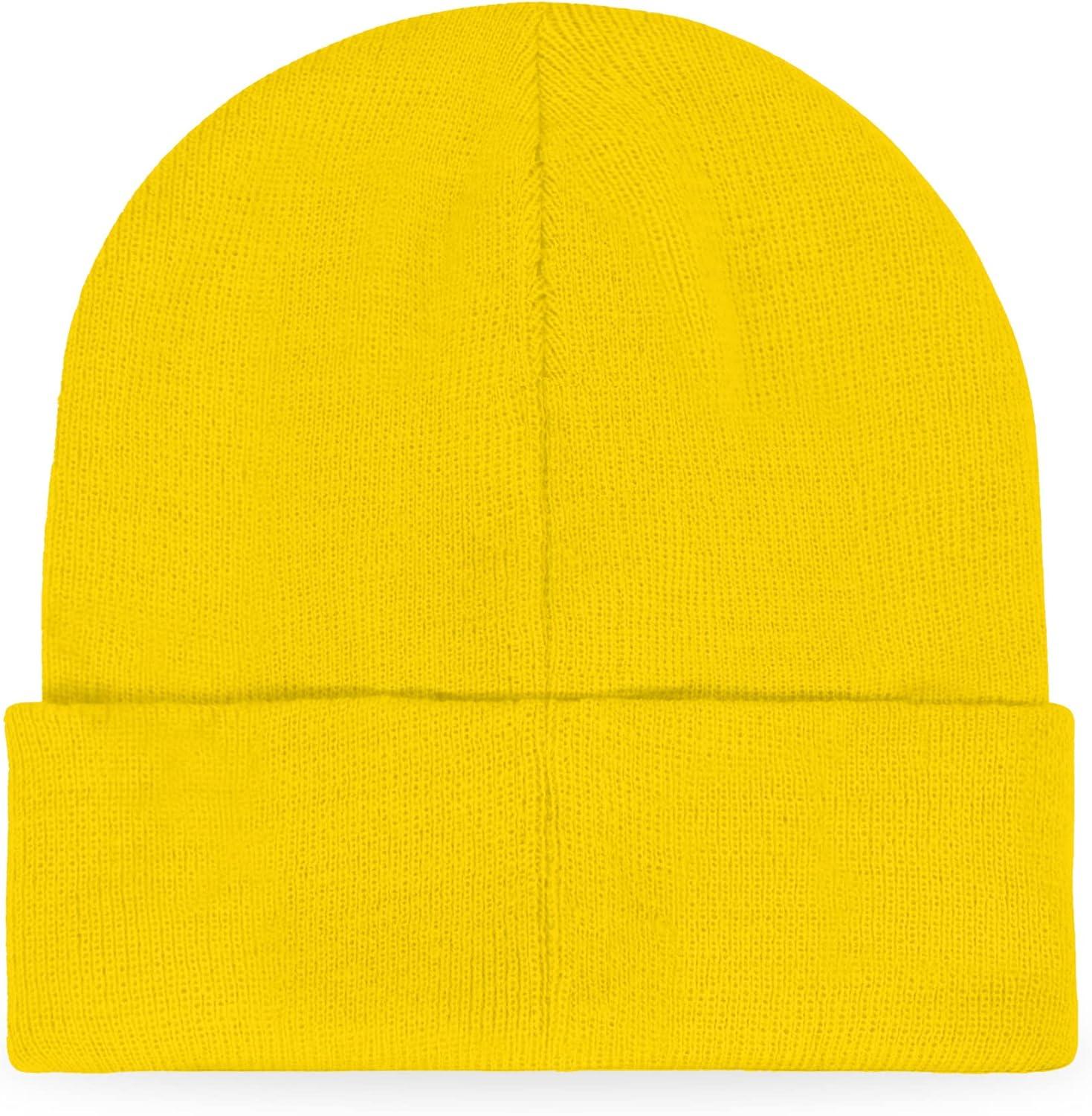 imageDALIX Embroidered Christmas Ghost Beanie Skull CapYellow