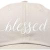 imageDALIX Blessed Womens Baseball Cap Soft Cotton Dad HatBeige