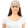 imageDALIX Blessed Womens Baseball Cap Soft Cotton Dad HatKhaki