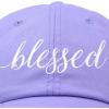 imageDALIX Blessed Womens Baseball Cap Soft Cotton Dad HatLavender