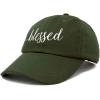 imageDALIX Blessed Womens Baseball Cap Soft Cotton Dad HatOlive