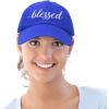 imageDALIX Blessed Womens Baseball Cap Soft Cotton Dad HatRoyal Blue