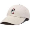 imageDALIX Christmas Astronaut Embroidered Dad Hat Xmas Cotton Baseball Cap WomenBeige