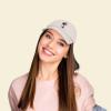 imageDALIX Christmas Astronaut Embroidered Dad Hat Xmas Cotton Baseball Cap WomenBeige