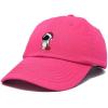 imageDALIX Christmas Astronaut Embroidered Dad Hat Xmas Cotton Baseball Cap WomenHot Pink