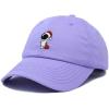 imageDALIX Christmas Astronaut Embroidered Dad Hat Xmas Cotton Baseball Cap WomenLavender