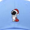 imageDALIX Christmas Astronaut Embroidered Dad Hat Xmas Cotton Baseball Cap WomenLight Blue