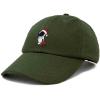 imageDALIX Christmas Astronaut Embroidered Dad Hat Xmas Cotton Baseball Cap WomenOlive