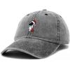 imageDALIX Christmas Astronaut Embroidered Dad Hat Xmas Cotton Baseball Cap WomenWashed Black
