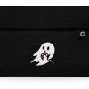 imageDALIX Embroidered Candy Cane Ghost Christmas BeanieBlack