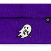 imageDALIX Embroidered Candy Cane Ghost Christmas BeaniePurple