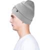 imageDALIX Embroidered Christmas Ghost Beanie Skull CapLight Gray