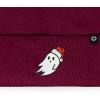 imageDALIX Embroidered Christmas Ghost Beanie Skull CapMaroon