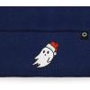 imageDALIX Embroidered Christmas Ghost Beanie Skull CapNavy Blue