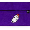 imageDALIX Embroidered Christmas Ghost Beanie Skull CapPurple