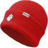 imageDALIX Embroidered Christmas Ghost Beanie Skull CapRed