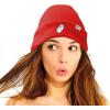 imageDALIX Embroidered Christmas Ghost Beanie Skull CapRed