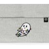 imageDALIX Embroidered Christmas Lights Ghost BeanieLight Gray