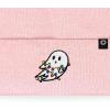 imageDALIX Embroidered Christmas Lights Ghost BeaniePink