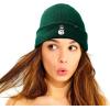 imageDALIX Embroidered Frosty Life Snowman Christmas BeanieGreen