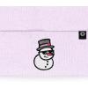 imageDALIX Embroidered Frosty Life Snowman Christmas BeanieLavender