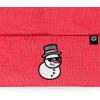 imageDALIX Embroidered Frosty Life Snowman Christmas BeanieNeon Pink